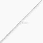 Bracelet Court Argent Blanc Constantin Oxyde De Zirconium - Bracelets fantaisie Femme | Marc Orian