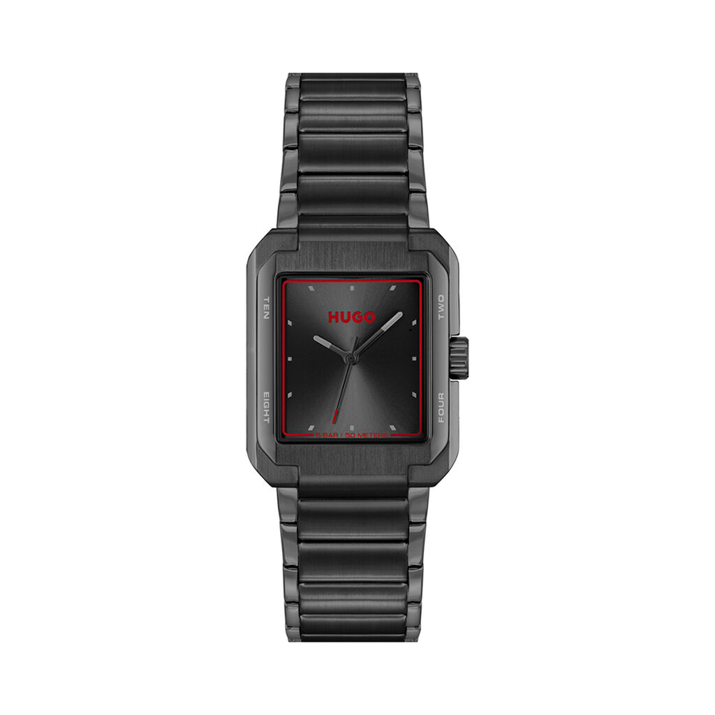 Montre Hugo Thrive Analog Noir - Montres étanches Homme | Marc Orian