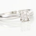 Bague Solitaire Artemis Or Blanc Diamant - Parures de mariage Femme | Marc Orian