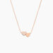 Collier Deven Argent Rose Oxyde De Zirconium - Colliers avec pierres Femme | Marc Orian