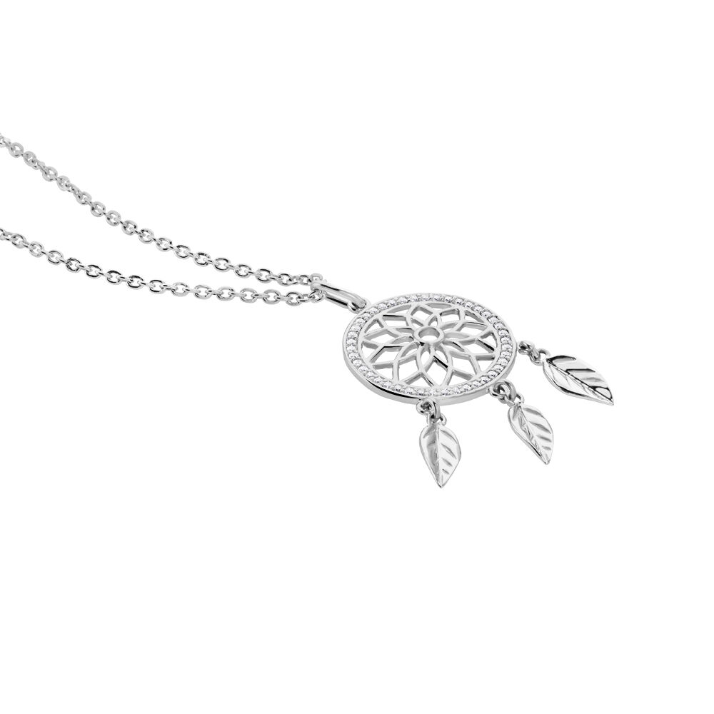 Collier Nemetona Argent Oxyde - Colliers avec pierres Femme | Marc Orian