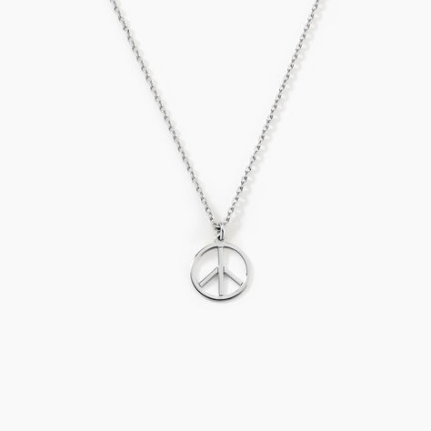 Collier Mahli Argent Blanc - Colliers Femme | Marc Orian