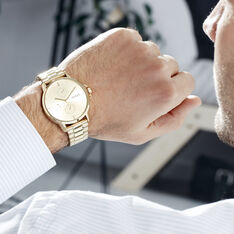 Montre Hugo Focus Champagne - Montres Homme | Marc Orian