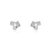 Boucles D'oreilles Puces Argent Duredle Oxydes De Zirconium - Puces Femme | Marc Orian
