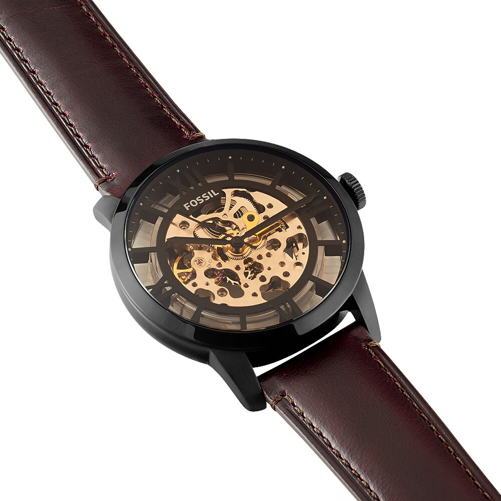 Montre fossil 2025 automatique squelette homme