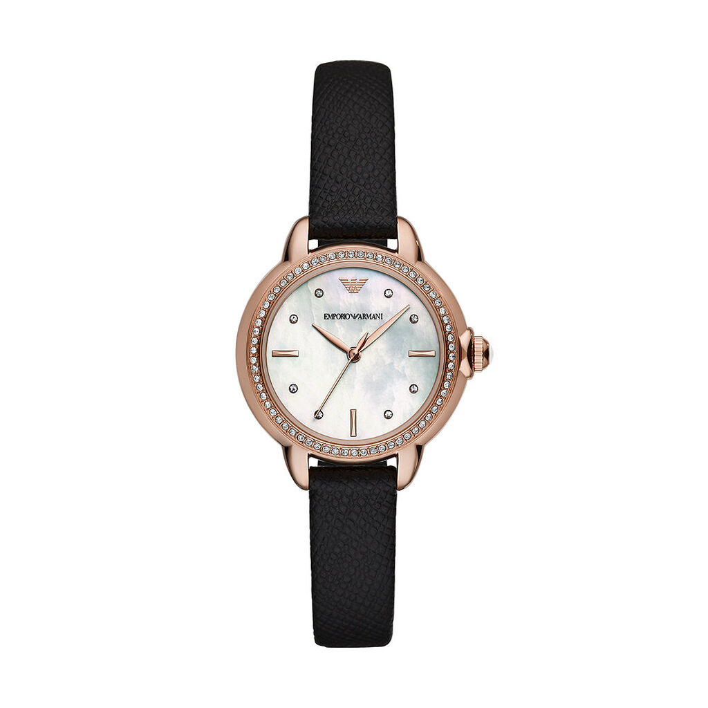Montre Emporio Armani Nacre Blanche - Montres étanches Femme | Marc Orian