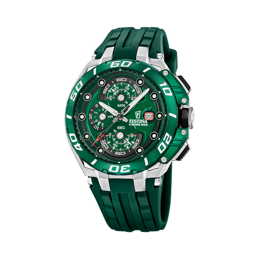 Montre Festina Chrono Bike 6 Vert - Montres &eacute;tanches Homme | Marc Orian