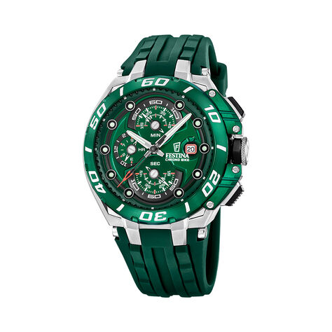 Montre Festina Chrono Bike 6 Vert - Montres &eacute;tanches Homme | Marc Orian