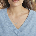 Collier Argent Brieuc Oxyde - Colliers avec pierres Femme | Marc Orian