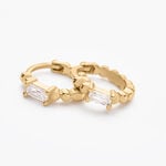 Cr&eacute;oles Louisie Plaqu&eacute; Or Jaune Oxyde De Zirconium - Cr&eacute;oles Femme | Marc Orian