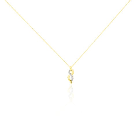 Collier Ilarione Or Jaune Diamant - Colliers avec pierres Femme | Marc Orian