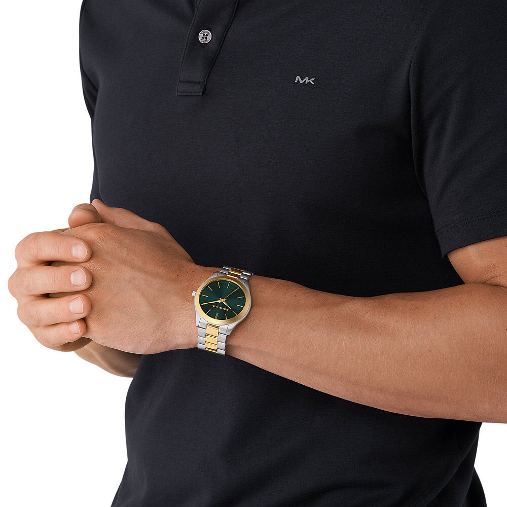 Montre Michael Kors Slim Runway Vert - Montres étanches Homme | Marc Orian