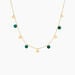 Collier Lateefah Or Jaune Malachite - Colliers avec pierres Femme | Marc Orian