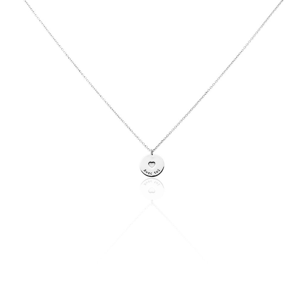 Collier Argent Blanc Nevada - Colliers fantaisie Femme | Marc Orian