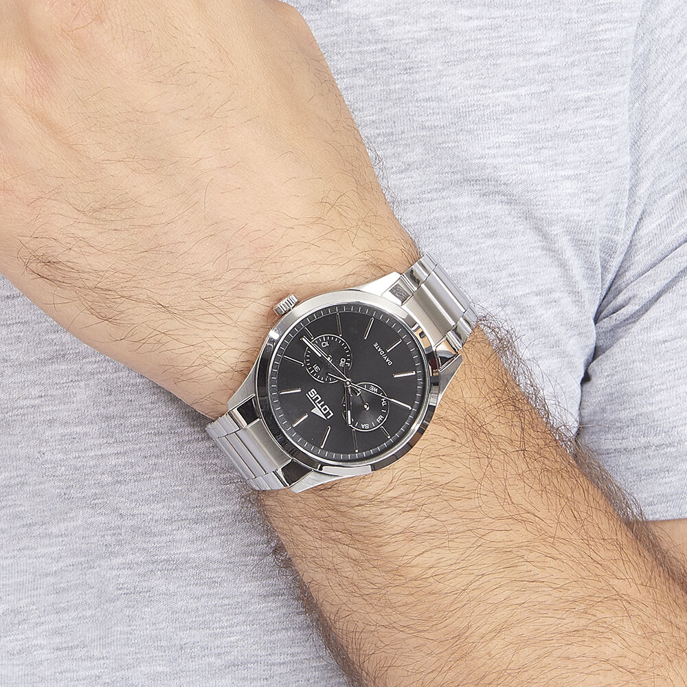 Montre Lotus Minimal Noir - Montres classiques Homme | Marc Orian