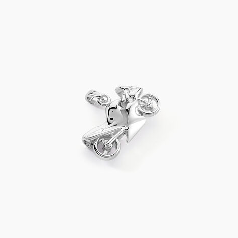 Pendentif Costanza Argent Blanc - Pendentifs Famille | Marc Orian