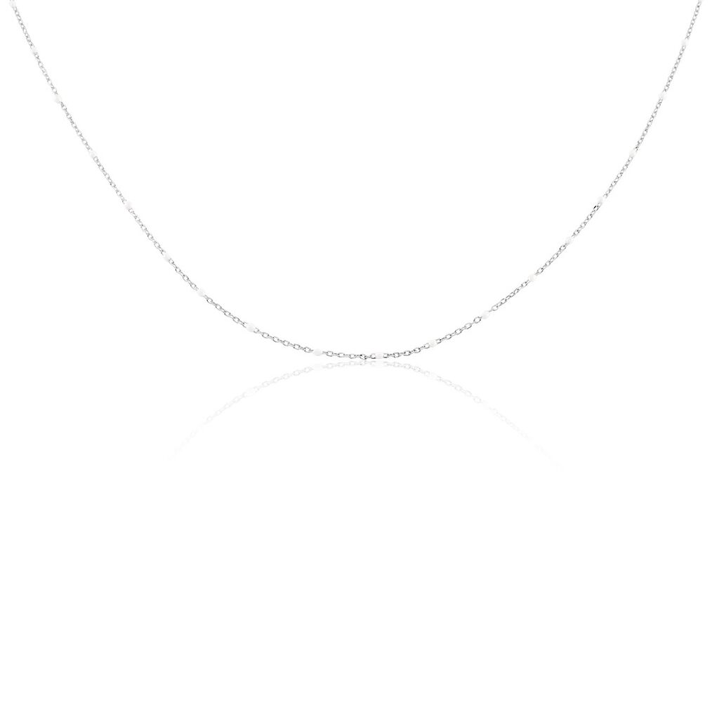 Collier Molly Argent Blanc - Colliers fantaisie Femme | Marc Orian