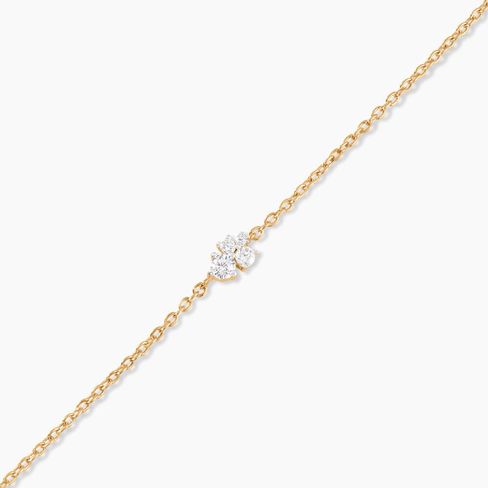 Bracelet Doline Plaqu&eacute; Or Jaune Oxyde De Zirconium - Bracelets fantaisie Femme | Marc Orian