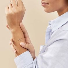 Bracelet Hydrangee Or Jaune - Bracelets chaînes Femme | Marc Orian