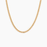 Collier Or Jaune Capucin Maille Marine - Chaines Homme | Marc Orian