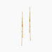 Boucles D'oreilles Pendantes Neos Or Jaune - Pendantes Femme | Marc Orian