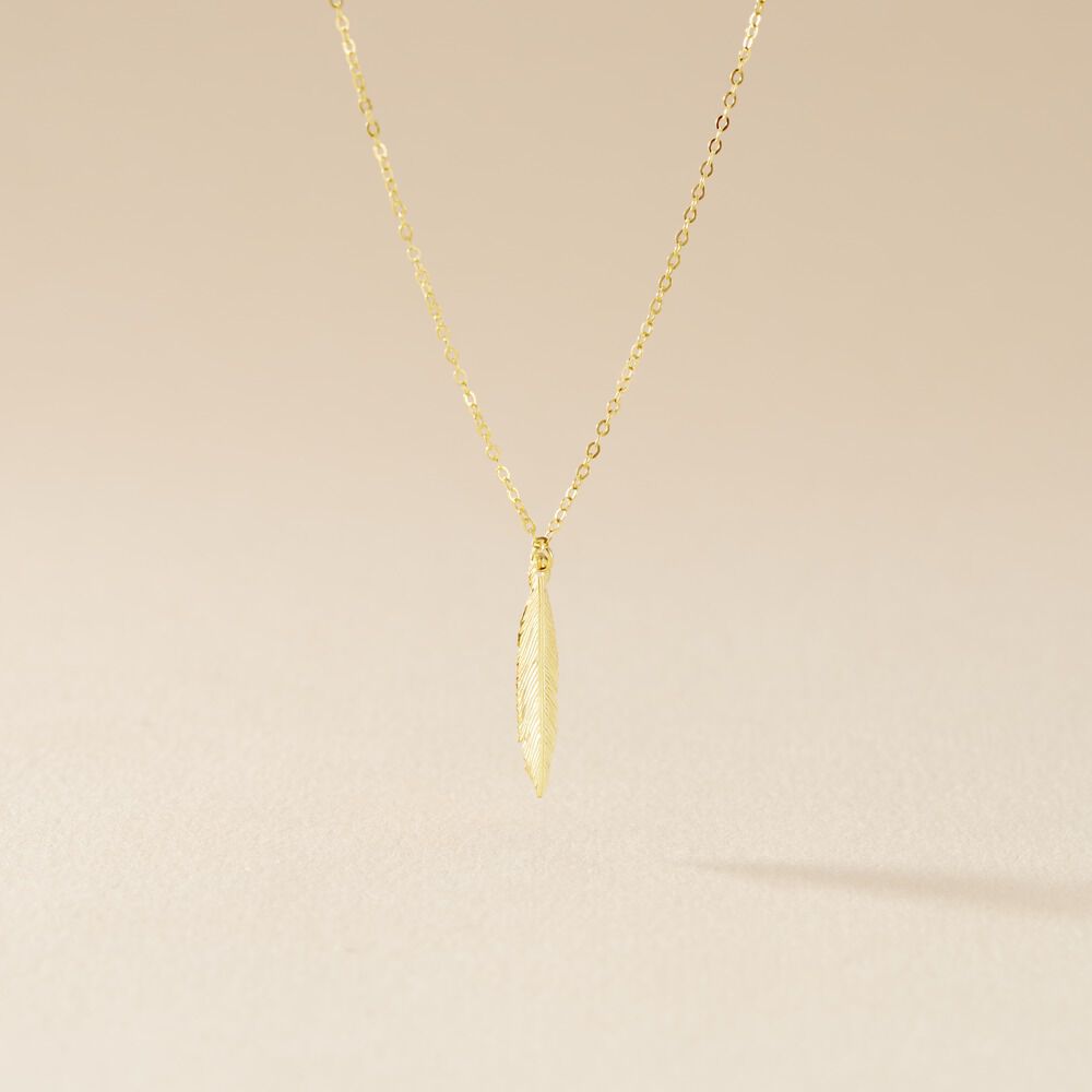 Collier Delphinium Or Jaune - Colliers ete Femme | Marc Orian