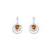 Boucles D'oreilles Argent Blanc Alanna Ambres - Pendantes Femme | Marc Orian