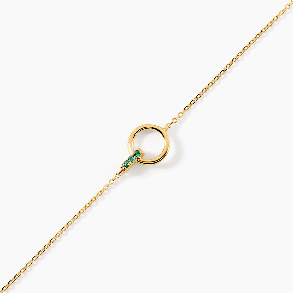 Cr&eacute;oles Desdemona Or Jaune Oxyde De Zirconium - Bracelets cha&icirc;nes Femme | Marc Orian