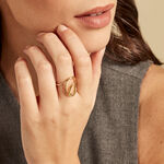 Bague Iza Plaque Or Jaune - Bijoux fantaisie Femme | Marc Orian