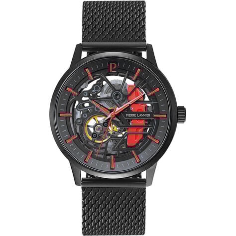 Montre Pierre Lannier Paddock Noir - Montres automatiques Homme | Marc Orian