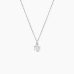 Collier Astra Argent Blanc Oxyde De Zirconium - Colliers avec pierres Femme | Marc Orian
