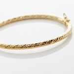 Bracelet Jonc Shiny Diamante Or Jaune - Bracelets joncs Femme | Marc Orian