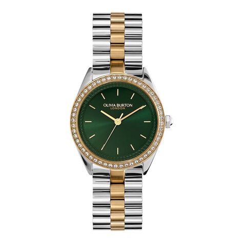 Montre Olivia Burton Bejewelled Vert - Montres &eacute;tanches Femme | Marc Orian