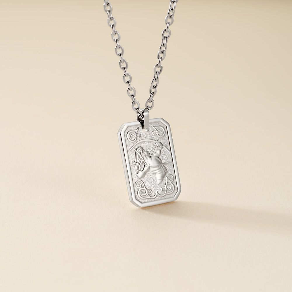 Collier Phebus Him Acier - Colliers fantaisie Homme | Marc Orian