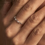 Bague Elonie Argent Blanc Oxyde De Zirconium - Bijoux fantaisie Femme | Marc Orian