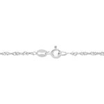 Cha&icirc;ne Shanone Argent Blanc - Colliers fantaisie Femme | Marc Orian