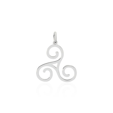 Pendentif Helge Argent Blanc - Pendentifs Famille | Marc Orian