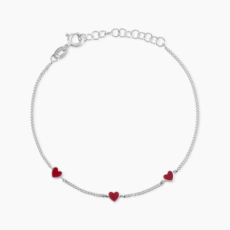 Bracelet Griotte Argent Blanc - Bracelets fantaisie Femme | Marc Orian