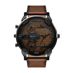 Montre Diesel Mr. Daddy Slim Marron - Montres &eacute;tanches Homme | Marc Orian