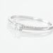 Bague Solitaire Alexandra Or Blanc Diamant