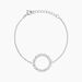Bracelet Nevada Argent Blanc Oxyde De Zirconium - Bracelets fantaisie Femme | Marc Orian
