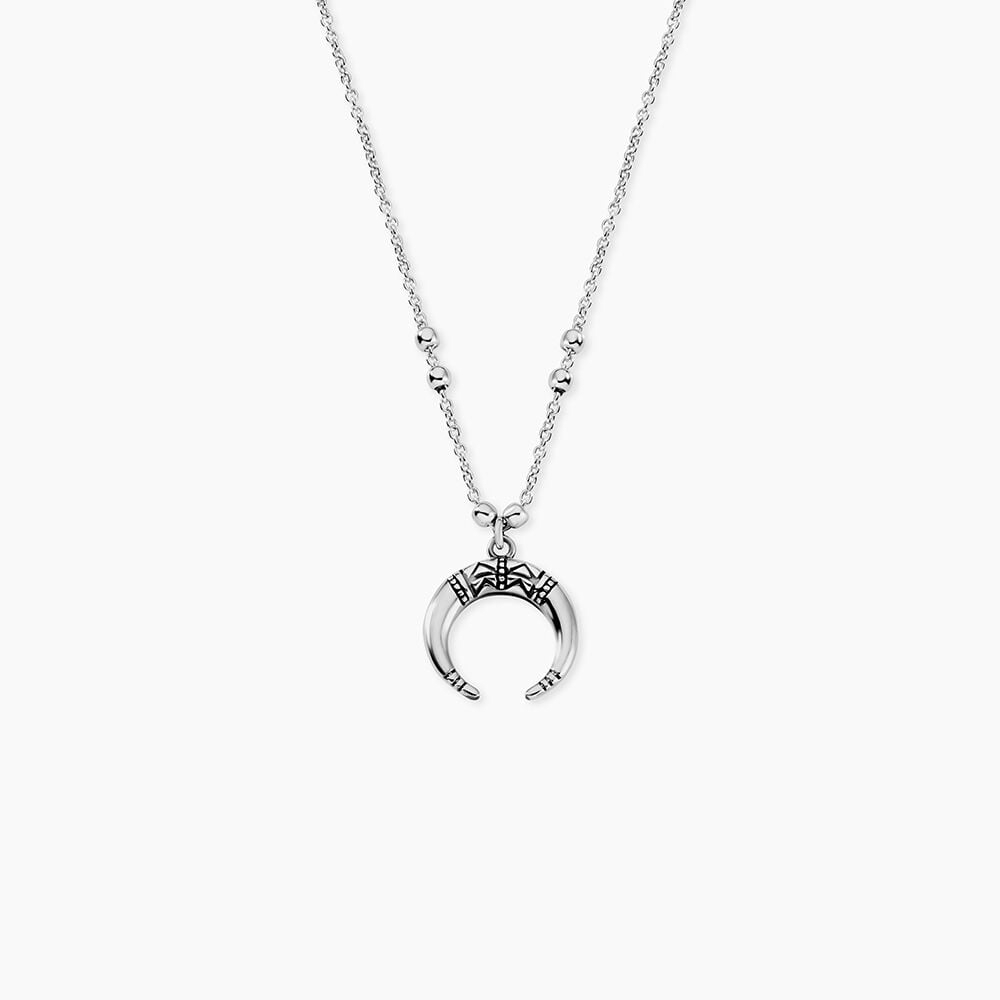 Collier Gipsy Argent Blanc - Colliers fantaisie Femme | Marc Orian