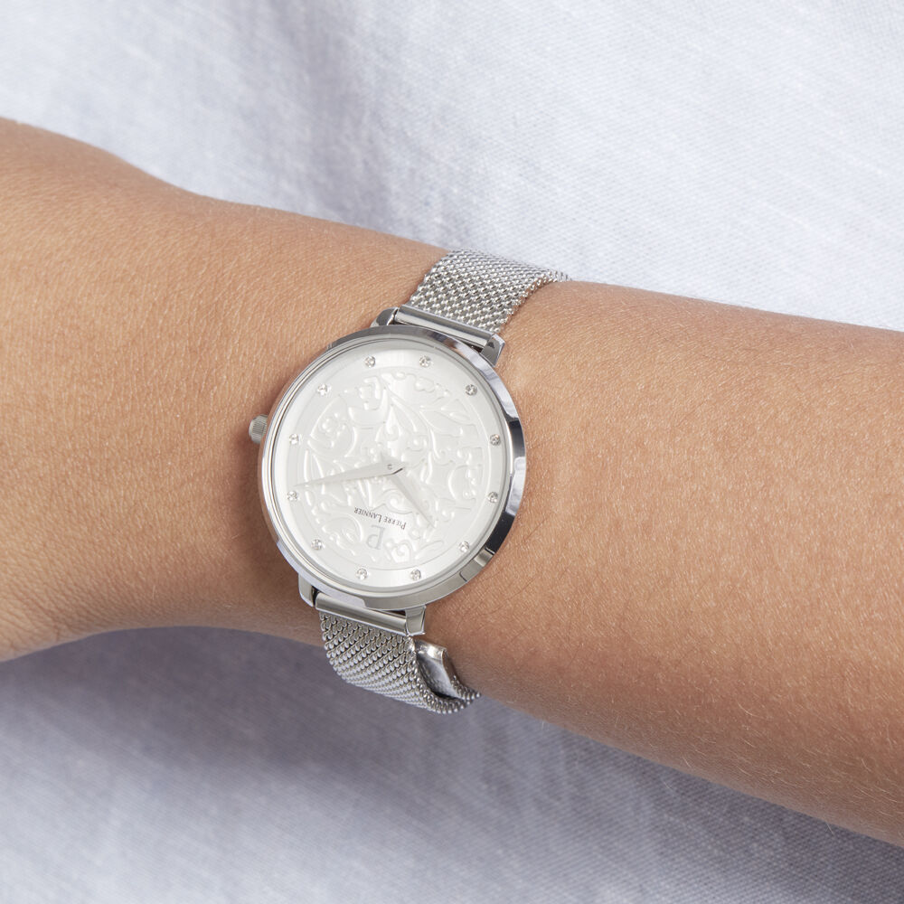 Montre Pierre Lannier Eolia Argenté - Montres étanches Femme | Marc Orian
