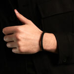 Bracelet Angelo Acier Blanc - Bracelets cuir Homme | Marc Orian