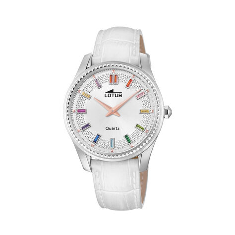 Montre Lotus Bliss Argent&eacute; - Montres &eacute;tanches Femme | Marc Orian