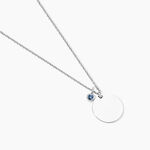 Collier Aleksandra Argent Blanc Oxyde De Zirconium - Colliers avec pierres Femme | Marc Orian