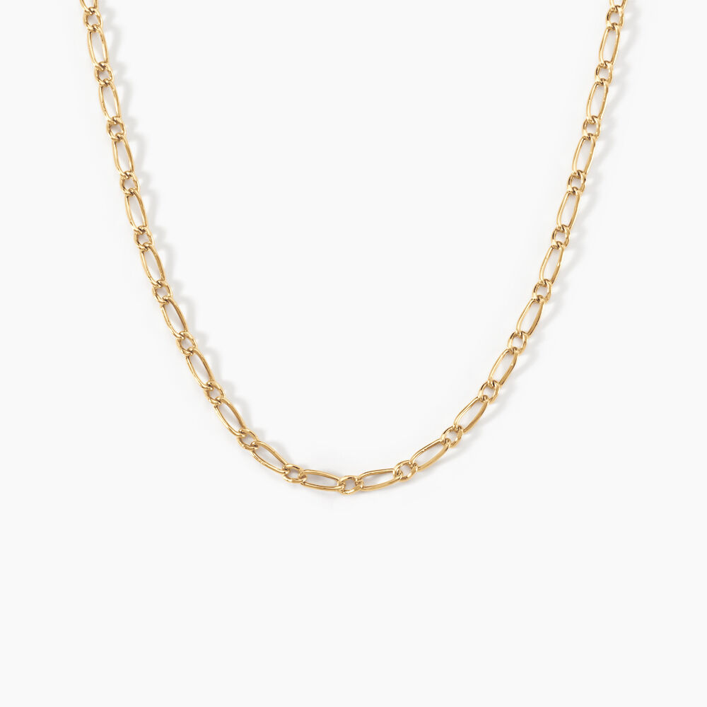Cha&icirc;ne Ophelio Maille Alternee 1/1 Or Jaune - Chaines Femme | Marc Orian