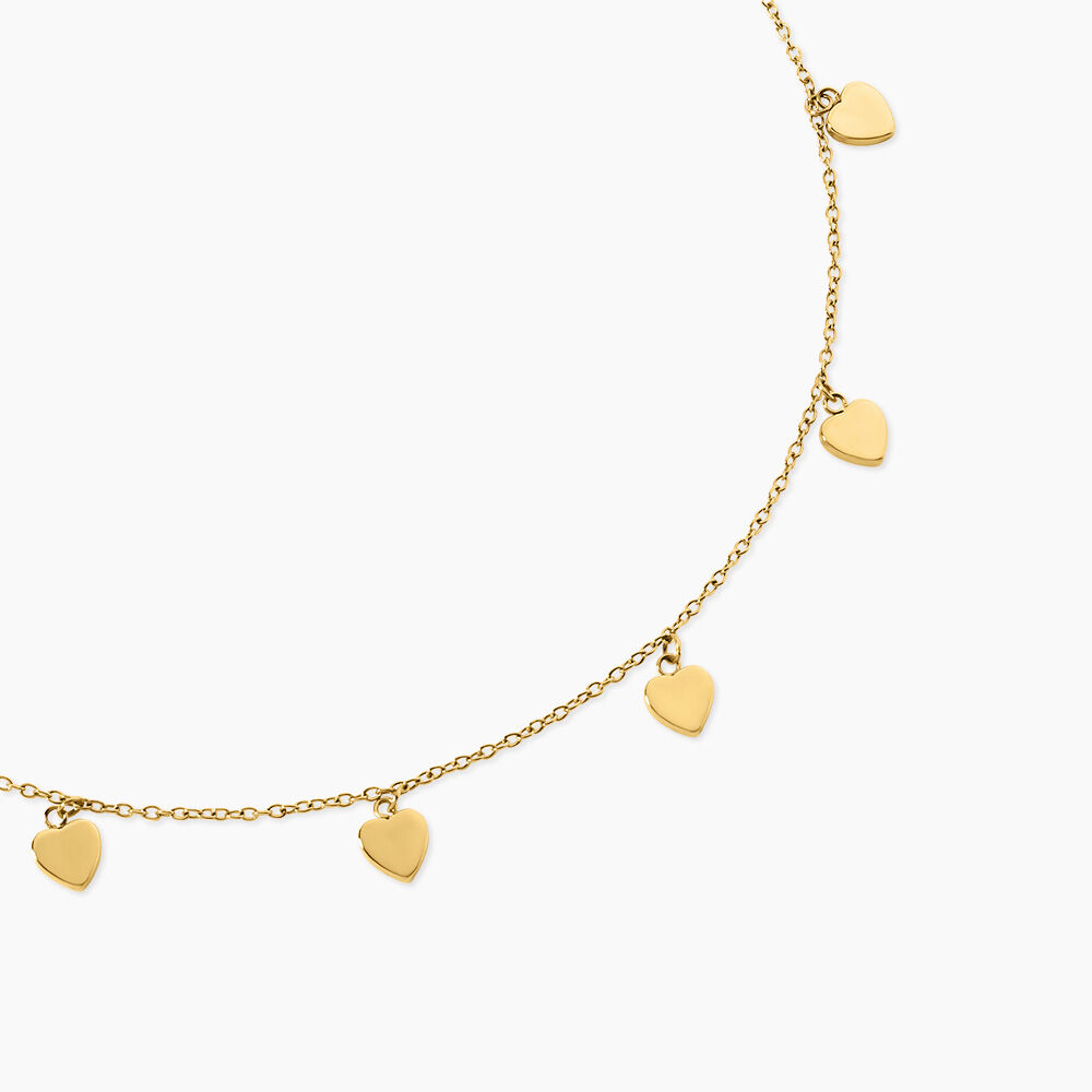 Collier Ka&iuml;na Acier Jaune - Colliers fantaisie Femme | Marc Orian