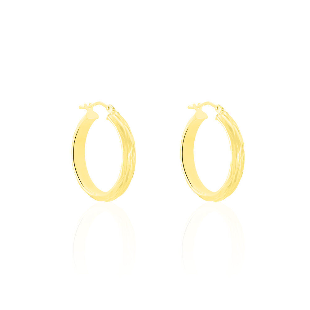 Cr&eacute;oles Antiope Or Jaune - Cr&eacute;oles Femme | Marc Orian