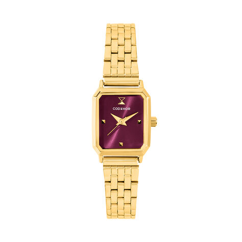 Montre Codhor Hortense Bordeaux - Nouveautés montres Femme | Marc Orian